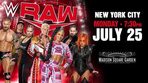 WWE MSG 2022: Top Smackdown Star Announced For Raw TV Taping