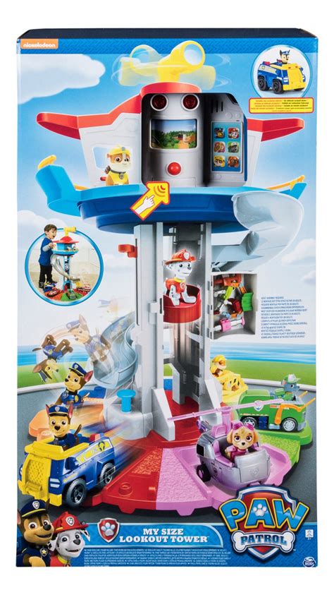 Torre Cuartel General Paw Patrol Y Playset De Juego. | Mercado Libre