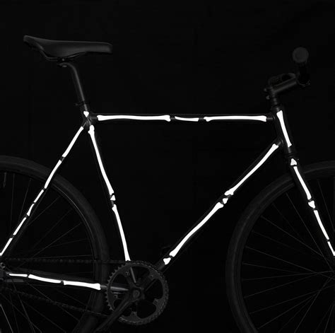 Reflective Stickers for Bikes - Bone | BOOKMAN | Reflective bike, Bookman, Bike