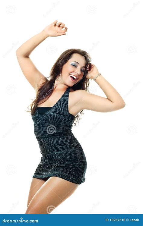 Happy Dancing Girl Royalty Free Stock Photos - Image: 10267518