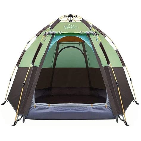 Buy Toogh 3-4 Person Camping Tent 60 Seconds Set Up Tent Waterproof Pop ...