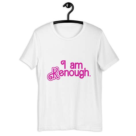 I Am Kenough Barbie Movie Tshirt Kenough Shirt I Am Kenough - Etsy