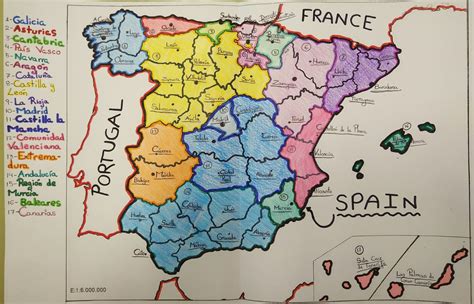 Three, four, six: Spain: Autonomous Communities and provinces