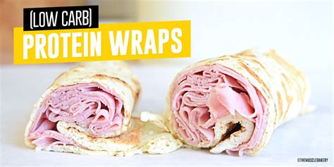 Protein Wraps (Low-Carb & Gluten/Dairy-Free) – THE MUSCLE BAKERY