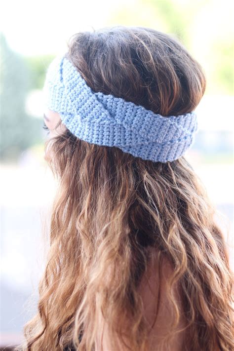 Braided Headband - Free Crochet Pattern — Hooked On Tilly | Braided ...