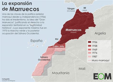 Moroccan occupation of Spanish Sahara (1975-1987) : r/MapPorn