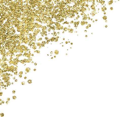 Gold Glitter PNG Clipart - PNG Mart