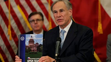 ‘It’s Time to Set a New Course’: Texas Governor Outlines Reopening Plan ...