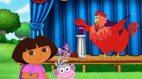 Watch Dora the Explorer Season 5 Episode 8: Dora the Explorer - The Big Red Chicken's Magic Show ...