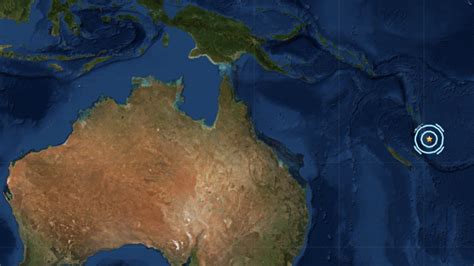 Massive Earthquake Strikes Off Vanuatu: USGS