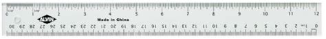 Flexible Ruler 12 Inch Clear | Drafting/Rulers | Alvin