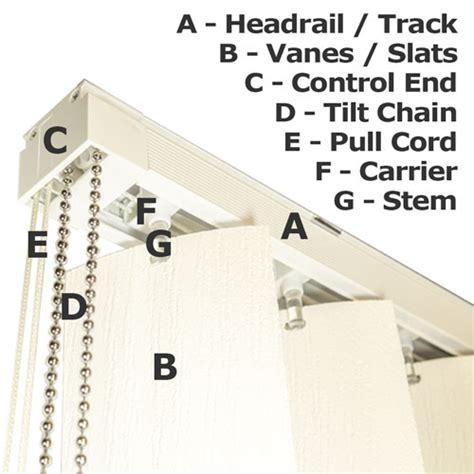 Replacement Vertical Blind Headrail Tracks & Slats - Free Shipping