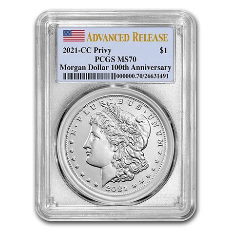 Buy 2021-(CC) Silver Morgan Dollar MS-70 PCGS (Advanced Release) | APMEX