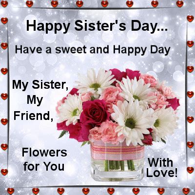 My Sister, My Friend... Free Sister's Day eCards, Greeting Cards | 123 ...