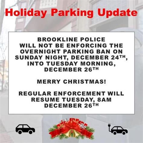 Xmas parking : r/Brookline