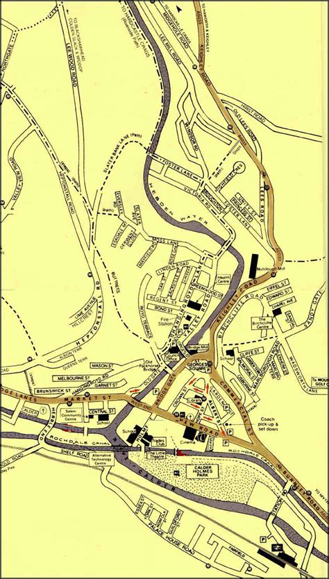 Hebden Bridge Uk Map