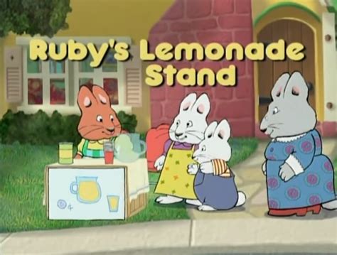 Ruby's Lemonade Stand | Max & Ruby Wiki | Fandom