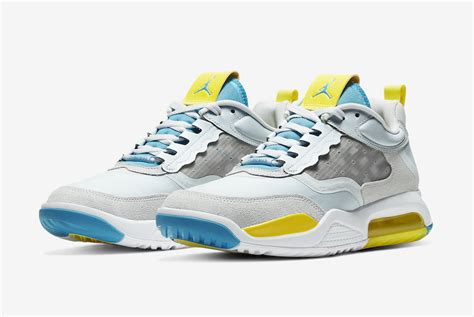 Jordan Air Max 200 White Blue Yellow CD6105-004 Release Date - SBD