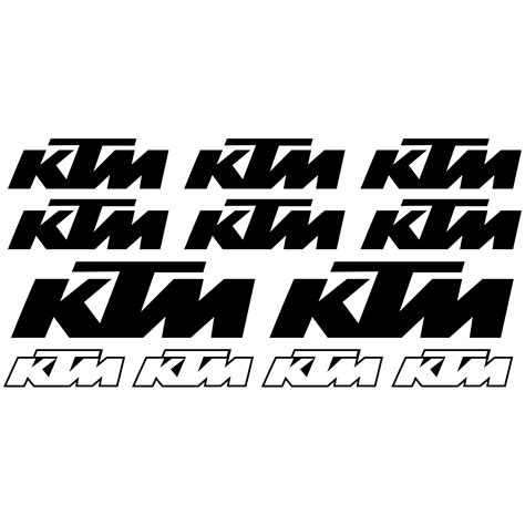 Wallstickers folies : Ktm Decal Stickers kit