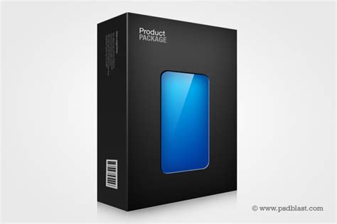 Product Box Design Template (PSD) Free Icon Download | FreeImages