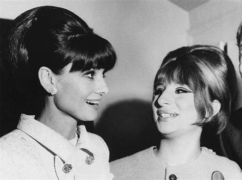 Audrey Hepburn, Barbra Streisand After a broadway performa… | Flickr