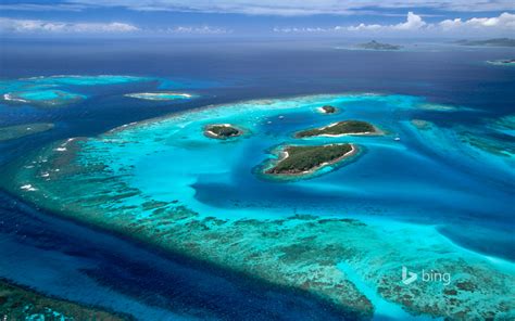 Free download aerial view of the tobago cays group of islands st vincent and the [1920x1200] for ...