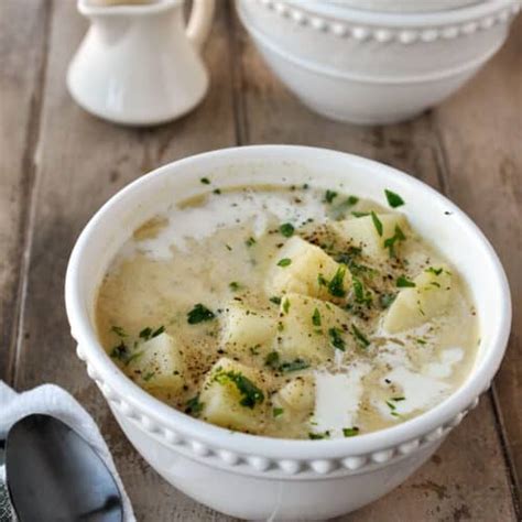 Simple Homemade Irish Potato Soup - Home Cooked Harvest