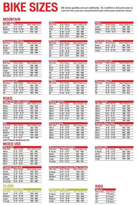 Tire Size Guide Mtb | sdb3ano silvia helena