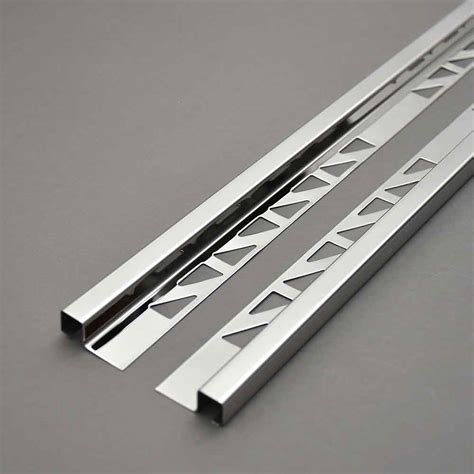 Stainless Steel Square Tile Trim (SB014-12H1S) | SH Construction & Building Materials Supplier ...