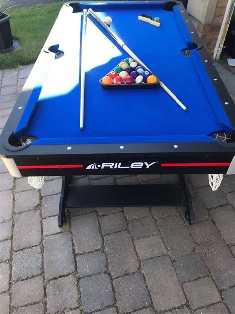 Riley 5ft Folding pool table | in Coulby Newham, North Yorkshire | Gumtree