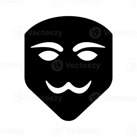 Anonymous hacker mask icon 24188607 PNG