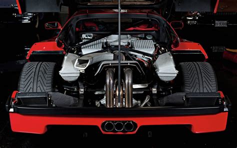 The F40's engine [2560x1600] : r/carporn