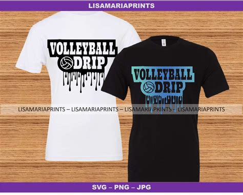 Volleyball Drip SVG PNG JPEG Instant Digital Download - Etsy India