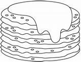 Pancakes coloring page  Free Printable Coloring Pages sketch template