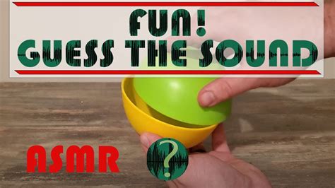 Make a Sound! 07 | Guess the Sound | ASMR - YouTube