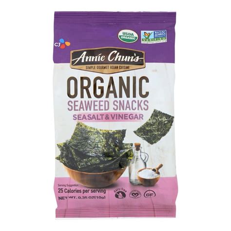 Annie Chun’s Seaweed Snacks, Sea Salt and Vinegar – Wadaaa: Worldwide Marketplace