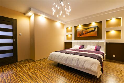 Great lighting master bedroom design - Interior Design Ideas