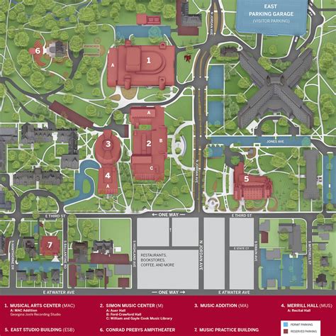 Download An aerial view of Indiana University Bloomington, showcasing ...