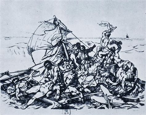 Gericault Raft Of The Medusa Sketches