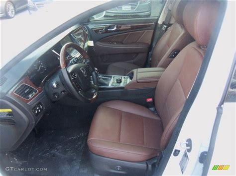 Saddle Interior 2015 Hyundai Equus Signature Photo #97001541 | GTCarLot.com