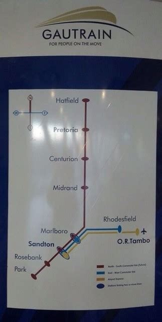 Gautrain Map (5/13) | Johannesburg and Pretoria's Gautrain m… | Flickr ...