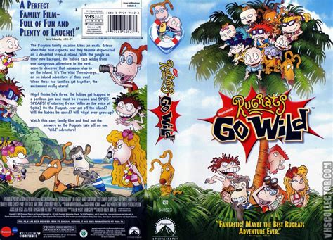 Rugrats Go Wild VHS cover by Jack1set2 on DeviantArt