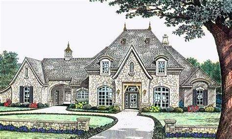 French Style Floor Plans - floorplans.click