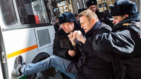 Russia: Navalny jailed for 15 days over mass protests - CNN