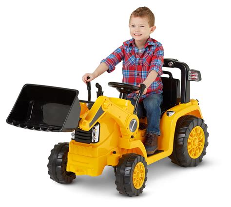 CAT Tractor Bull Dozer, Digger, Ride-On Toy by Kid Trax, yellow ...