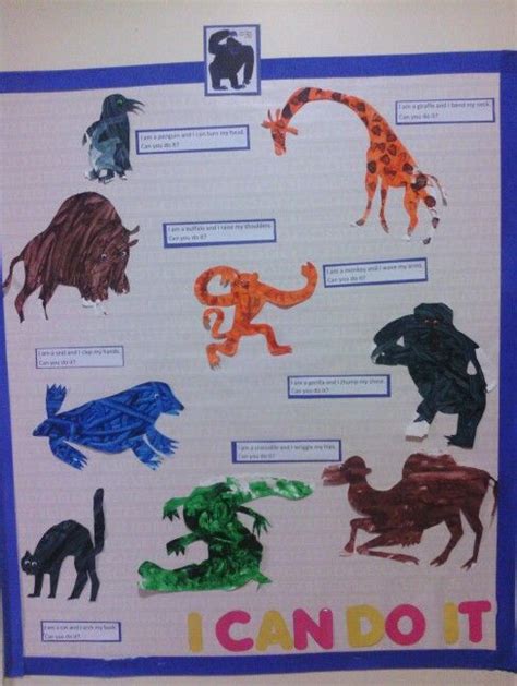 Eric Carle From Head To Toe | Eric carle activities, Eric carle, Childrens books activities