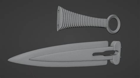 3D Throwing Knife - TurboSquid 2083501