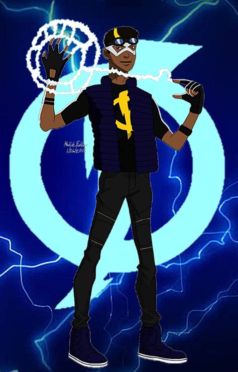 This is my rendition of 2018 Static | Static shock, Static, Character