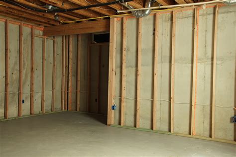 Basement Wall framing for drywall installation - Basement Finishing & Renovations