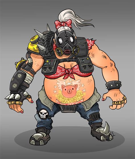 Roadhog by pokketmowse on DeviantArt